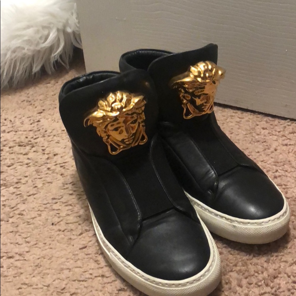 Authentic Black & White Versace designer..